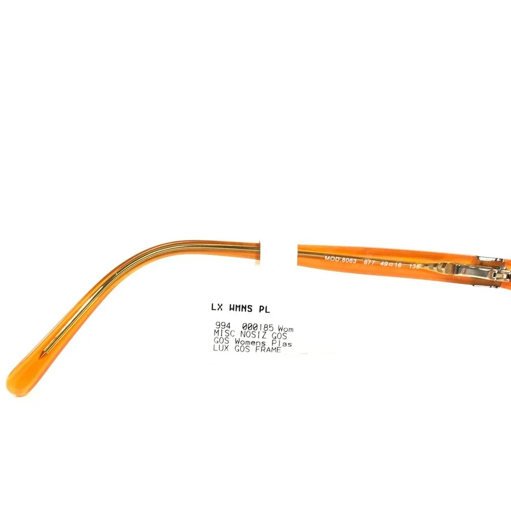 Versus by Versace Eyeglasses Frames MOD.8063 677 Brown Clear Orange 49-16-135